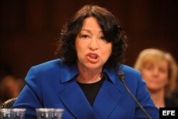 La jueza del Tribunal Supremo Sonia Sotomayor.