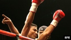 El medallista de oro olímpico Yuriorkis Gamboa.