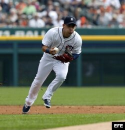 El jugador de los Tigres de Detroit, el cubano José Iglesias.