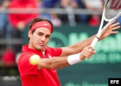 El tenista suizo Roger Federer.