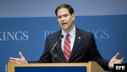 Foto de archivo del senador republicano de Florida, Marco Rubio.