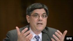 Foto de archivo del secretario del Tesoro estadounidense, Jack Lew.