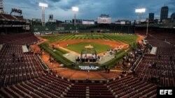 El estadio Fenway de Boston. 